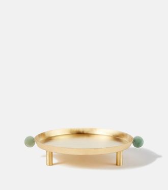 Natalia Criado Gold-plated tray