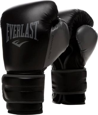 Everlast Unisex Power Training Boxing Gloves Black 12oz