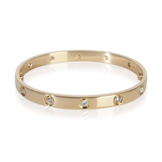 Cartier Pre-Owned Cartier Yellow Gold Diamond Love Bracelet
