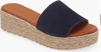 Cordani Womens Bizzy Wedge In Navy