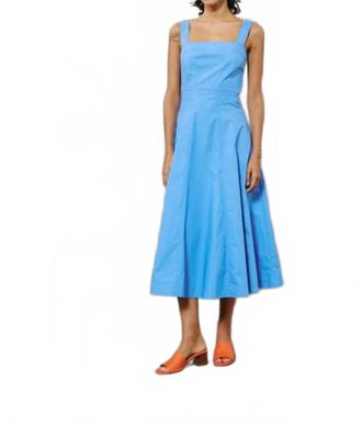 FRNCH Alfreda Midi Dress In Bleu Lavande