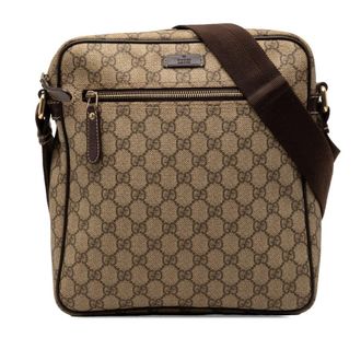 Gucci Pre-owned Gucci GG Supreme Crossbody Unisex MKIXEXUUAIALYEJI