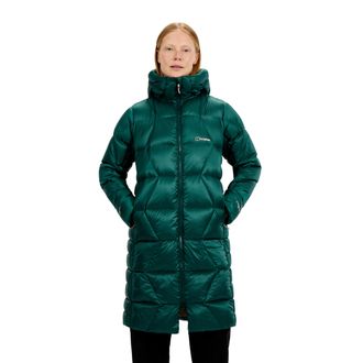 Berghaus Daunenjacke BERGHAUS EXPLORER LONG DOWN JACKET, Damen, Gr. XXL, off peak, Obermaterial: 100% Polyester. Futter: 100% Polyamid. Wattierung: 100% Daunen