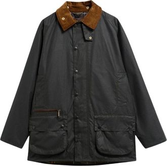 Barbour Beaufort Wax Jacket - male - Barbour - Light Jackets - Green - XL - Jackets