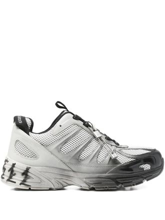 44 Label Group mesh-panel lace-up sneakers - Grey