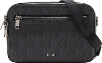 Dior Pre-owned Dior CD Diamond Coated Canvas Messenger Pouch Ladies SCC6UJ6XEC0GXUSF