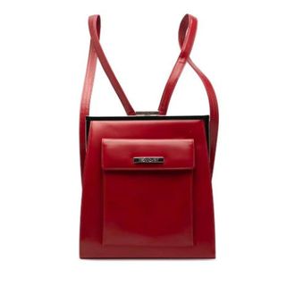 Saint Laurent unisex, Pre-owned, Rood, Maat: ONE Size Leer