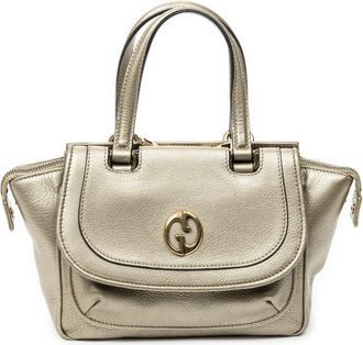 Gucci Pre-owned Womens Small GG Top Handle Handbag - Gold - One Size