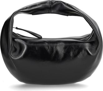 Khaite Black Olivia Large Shoulder Bag