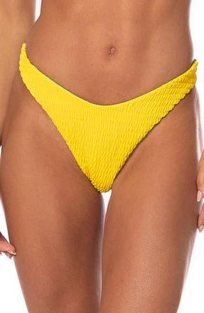Maaji Splendour Reversible Bikini Bottoms in Yellow at Nordstrom Rack, Size Large