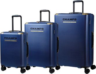 Champs Luggage Luxe Ii 3Pc Expandable Luggage Set