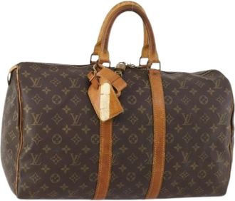 Louis Vuitton Pre-owned Weekend Bags, female, Brown, Size: ONE SIZE Pre-owned Boston Bag