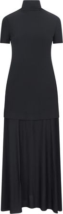 Jil Sander Draped Midi Dress