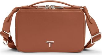 Tumi Myla Leather Crossbody Bag in Sienna at Nordstrom