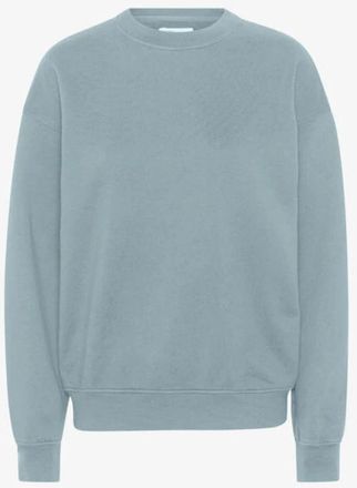 Colorful Standard Organische oversized crew - Heren - Sweatshirts - Blauw - M - Hoodies & sweatvesten