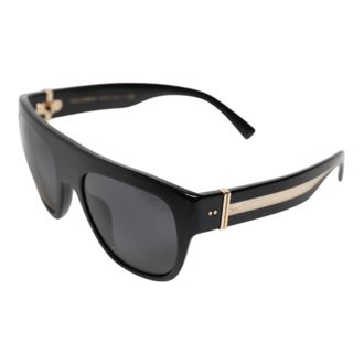 Dolce & Gabbana Accessoires, unisex, Zwart, ONE Size, Dg 4398-F Zonnebril