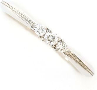C&A Pink Platinum Platinum 900 Band Ring (Pre-Owned)