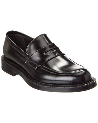 Gucci Dnu Gucci Leather Loafer