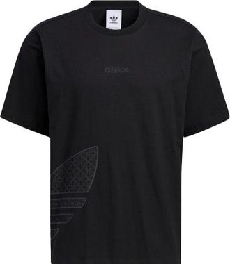 adidas originals CNY Sports Round Neck Short Sleeve Black T-Shirt HC0574