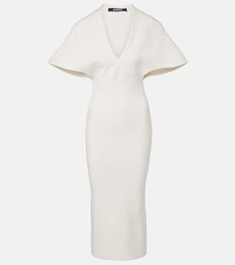 Jacquemus Knitted midi dress