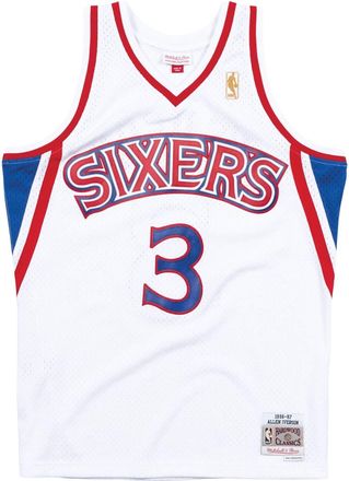 Mitchell & Ness x NBA Philadelphia 76ers 1996-97 Home Swingman Jersey Allen Iverson 3 7226-320-96AIVER