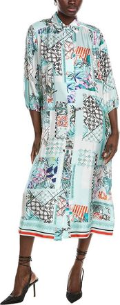 Marc Cain Printed Silk Dress