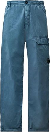 C.P. Company Chrome-R Training Broeken - Heren - Wijde Broeken - Blauw - M - Nylon - Broeken