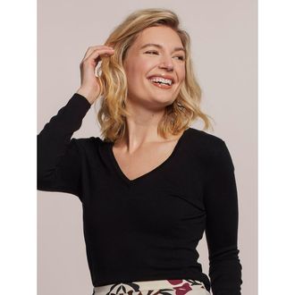 Tori Richard Sleek Knits Yari Top in Black at Nordstrom, Size Xx-Small