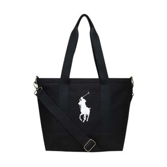 Polo Ralph Lauren Player Tote - Bags - Mujer - Negro - ONE SIZE