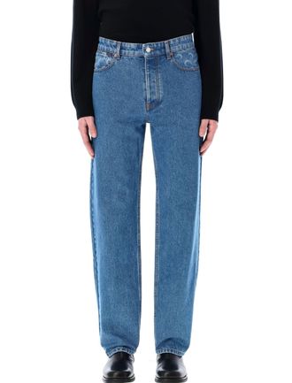 Marine Serre Jeans Blau