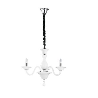 Netlighting SOFFIO 3 Light Chandeliers White 66x50cm | Size: 66x50 cm