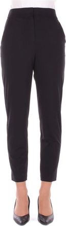 Max Mara Dames, Broeken, Zwart, Maat: S Jersey