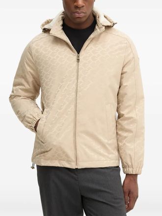 Guess Co Jack met capuchon en patroon - Beige