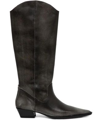 Vagabond Stivali al ginocchio Cassie 40mm - Grigio