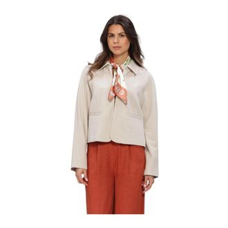 Moss Copenhagen Dames, Jassen, Beige, Maat: XS