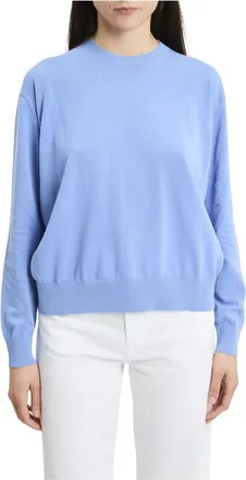 Semicouture Donna, Maglie, Blu, M, new