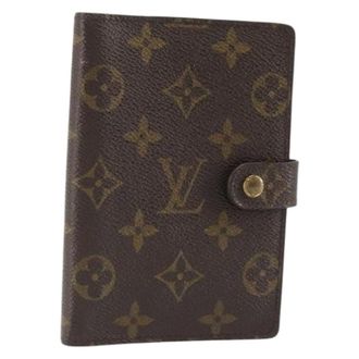 Louis Vuitton Pre-owned Accessories, female, Brown, Size: ONE SIZE Pre-owned Day Planner Cover