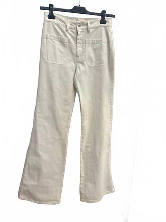 Nili Lotan Womens Florence High-Rise Pant In Stone