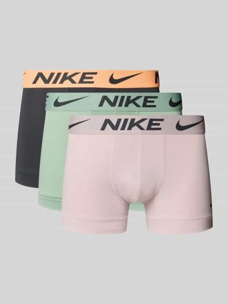 Nike Micro Trunks im 3er-Pack mit Logo-Bund in Hellrosa, Gr&ouml;&szlig;e XXL