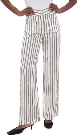 D'Estr&euml;e Paris Destree Olafur Linen Stripes Pants