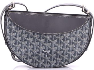 Goyard Hirondelle Shoulder Bag Coated Canvas and Leather