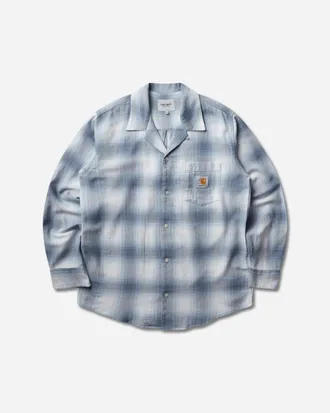 Carhartt Work in Progress Men s Tyers Longsleeve Shirt Shady Blue