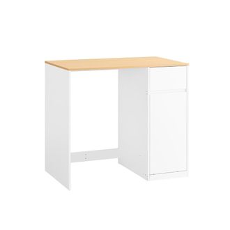 SoBuy Cesto para ropa sucia de un caj&oacute;n blanco 100x60x90cm n&oacute;rdico