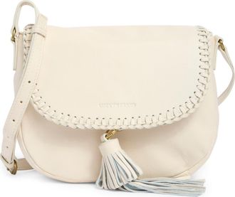 Lucky Brand Vall Crossbody Bag in Bone Goat Ddm Le Suede at Nordstrom Rack