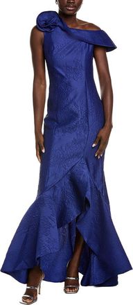 Teri Jon by Rickie Freeman Teri Jon By Rickie Freeman Jacquard Gown