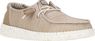 HeyDude Wendy Stretch Mesh Polyester Vrouwen Walnoot Loafers