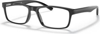 Sferoflex 56mm Rectangle optical glasses in Black at Nordstrom