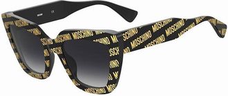 Moschino MOS148/S 7RM/9O Womens Sunglasses Black Size 52