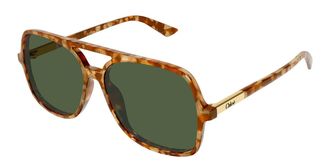 Chlo&eacute; CH0364S 003 Womens Sunglasses Tortoiseshell Size 57