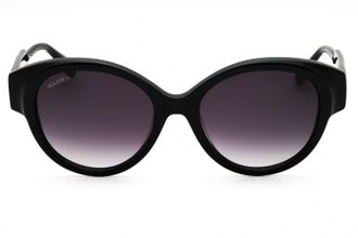 Max & Co. MO0076 Round Acetate Sunglasses - Black